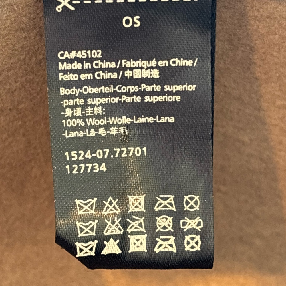 Scotch & Soda Brown Hat with Black Accent - Picture 4 of 5